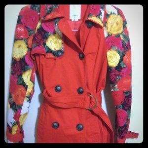 Floral Anthro Elevenses Coat
